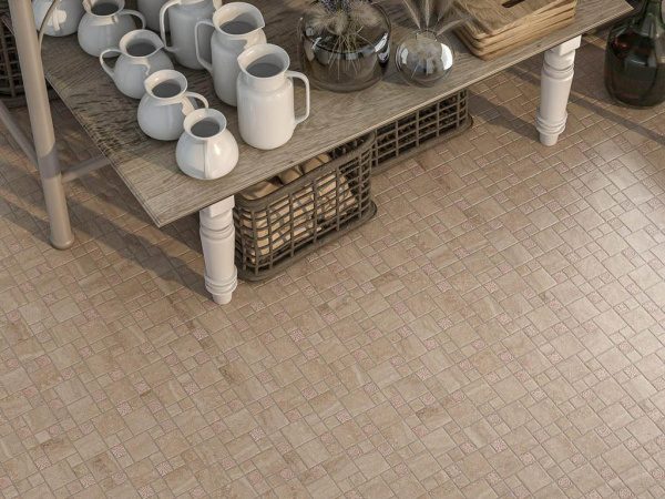 На фото Мозаика ТОСКАНА: РИАЛЬТО АНТИКА (Kerama Marazzi)