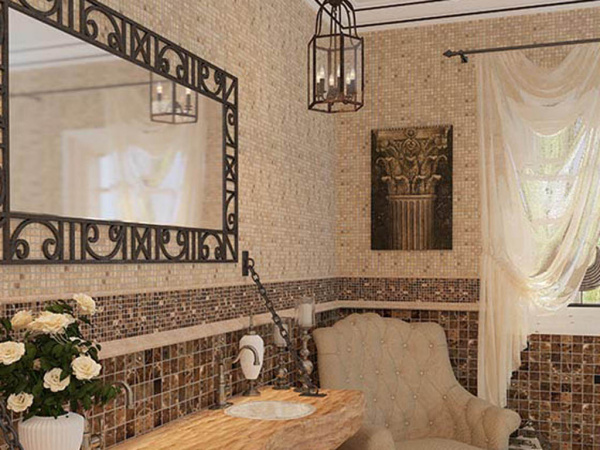 На фото Мозаика ADRIATICA (Natural Mosaic)