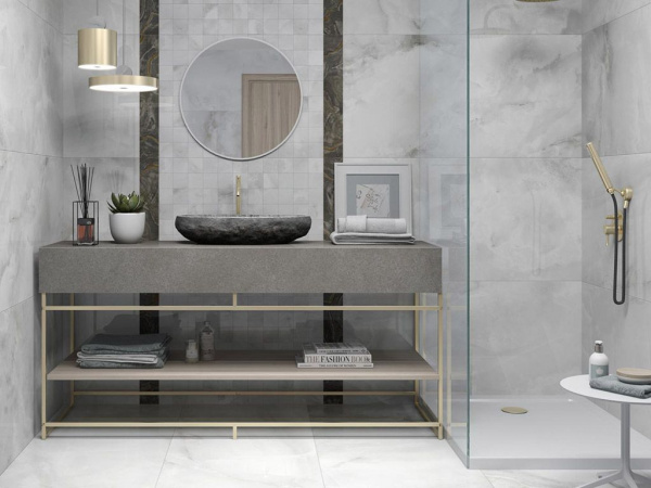 На фото Плитка MARBLES/ONIX (Pamesa)