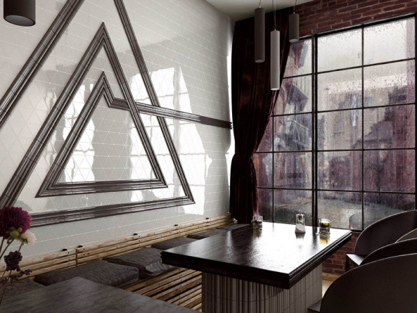 На фото Настенная плитка SCALE (Equipe Ceramicas)