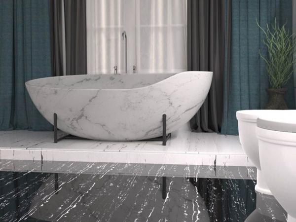 На фото Плитка 60*120 (Letera)