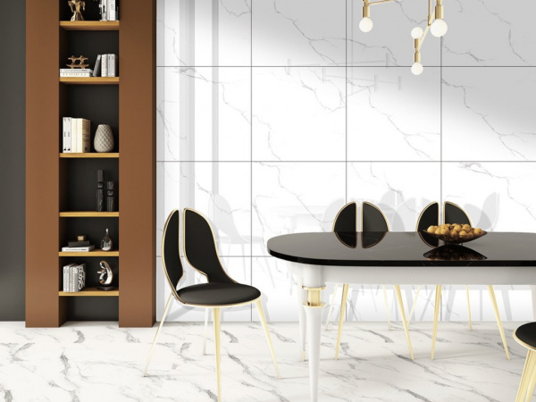 На фото Плитка SISAM WHITE (Velsaa)