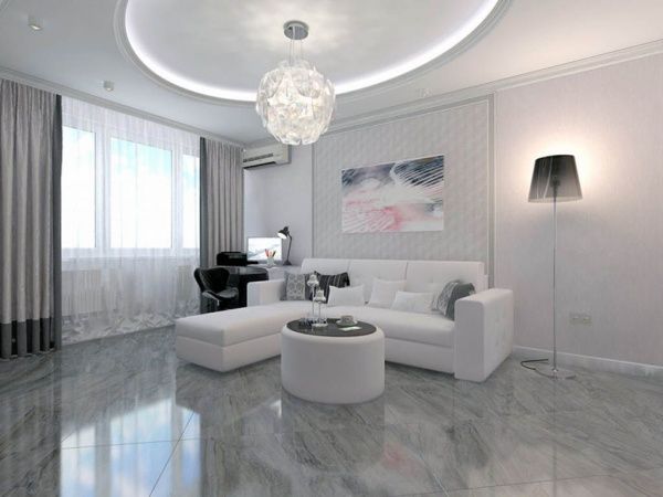 На фото Плитка 60*60 (Letera)