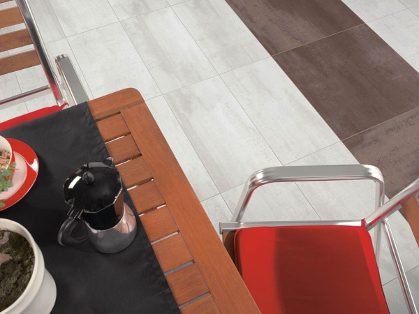 На фото Керамогранит CORTEN (TAU Ceramica)