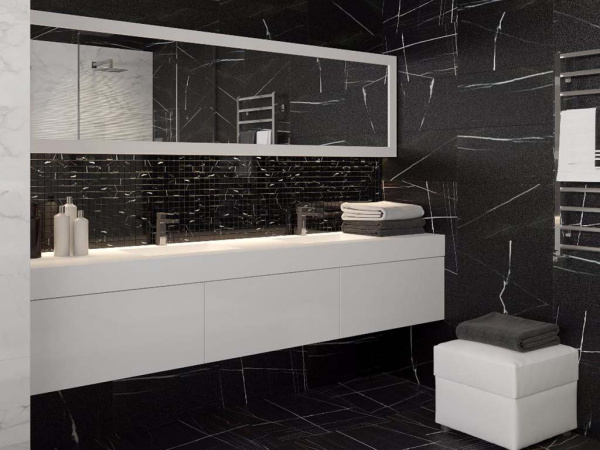 На фото Керамогранит MARBLE TREND (Kerranova)