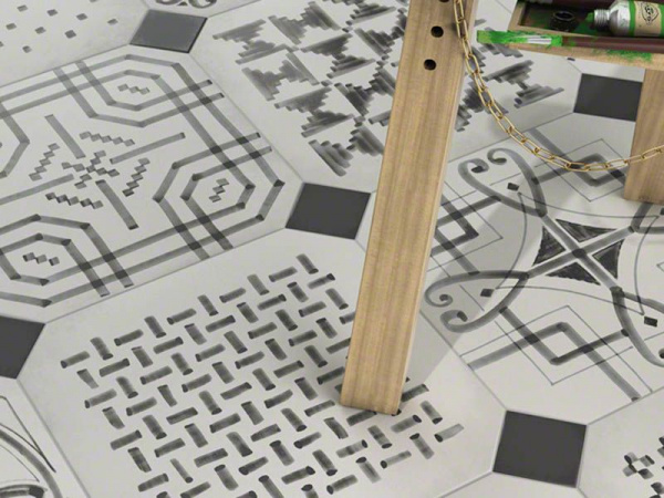 На фото Плитка VODEVIL (Vives Ceramica)