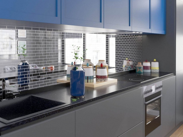 На фото Мозаика ЗЕРКАЛЬНАЯ МОЗАИКА (ДСТ)