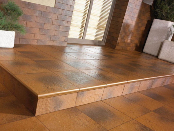 На фото Плитка ступени SEMIR (Paradyz)