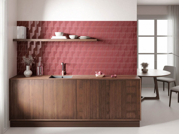 На фото Плитка CURVE (Equipe Ceramicas)