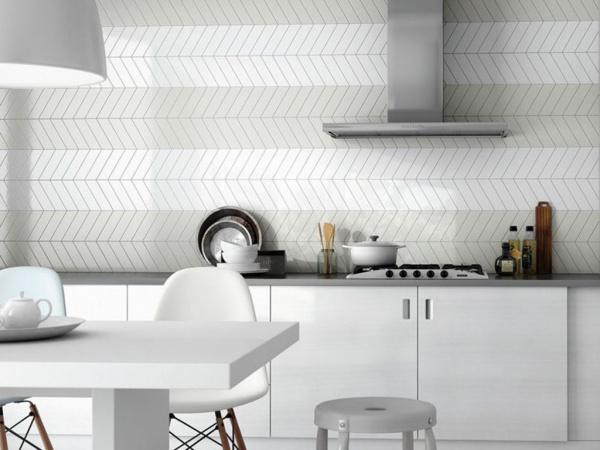 На фото Плитка CHEVRON (Equipe Ceramicas)