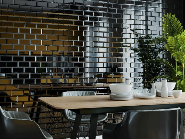 Плитка ПРЯМОУГОЛЬНАЯ ЗЕРКАЛЬНАЯ ПЛИТКА С ФАЦЕТОМ (ДСТ) На фото Плитка ПРЯМОУГОЛЬНАЯ ЗЕРКАЛЬНАЯ ПЛИТКА С ФАЦЕТОМ (ДСТ)