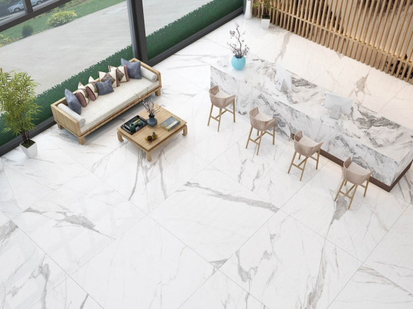 На фото Плитка 120*120 (Maimoon Ceramica)