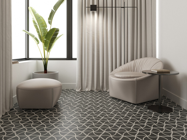 На фото Плитка  FANCY (DNA Tiles)