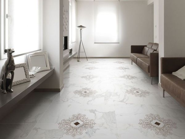 На фото Плитка CALACATTA (Vallelunga Ceramica)