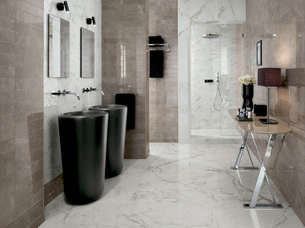 На фото Плитка BRICK ATELIER (Atlas Concorde Италия)