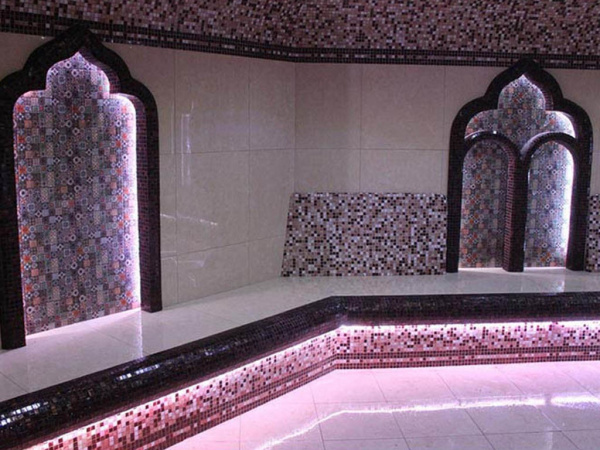 На фото Мозаика СМЕСИ ALMA 20x20 (Alma Mosaic)