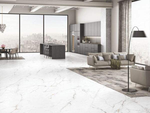 На фото Плитка 60*120 (Simpolo)