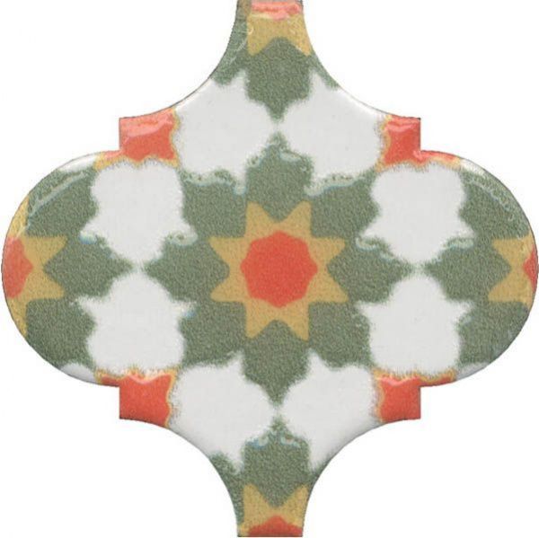 Декор Арабески Майолика орнамент (OS/A40/65000) 6.5x6.5 от Kerama Marazzi (Россия)