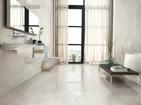 На фото Плитка MACAUBA / I MARMI (AVA Ceramica)