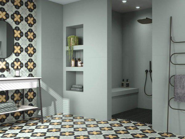 На фото Плитка DAHLIA (APE Ceramica Carmen)