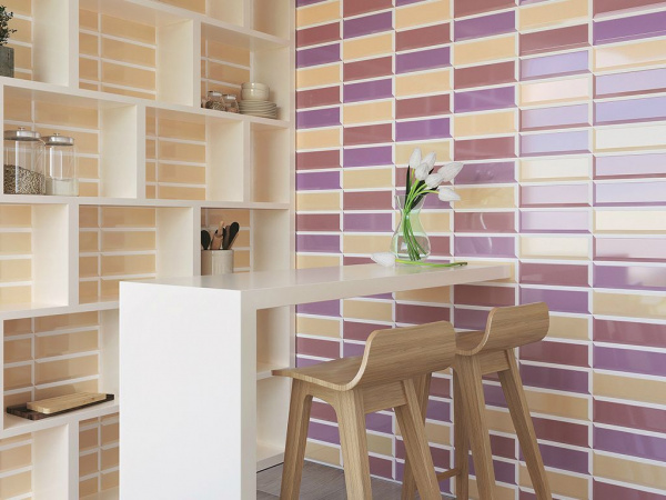 На фото Плитка METRO (Gracia Ceramica)