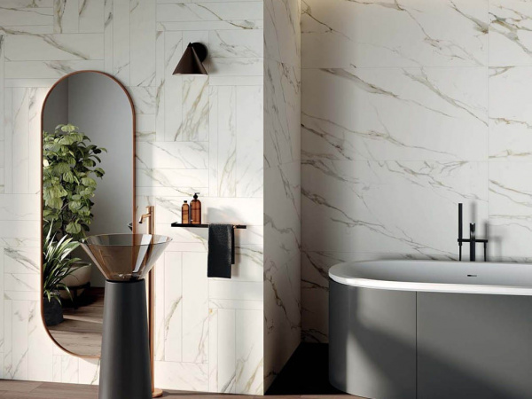 На фото Плитка SENSI SIGNORIA (ABK Ceramiche)