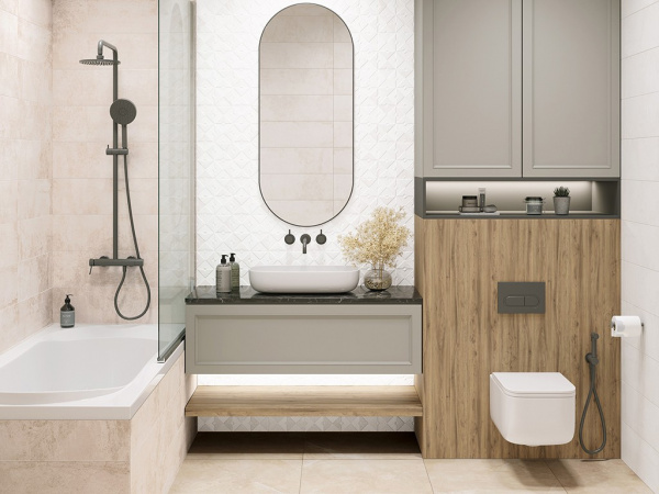 На фото Плитка MARS (Alma Ceramica)