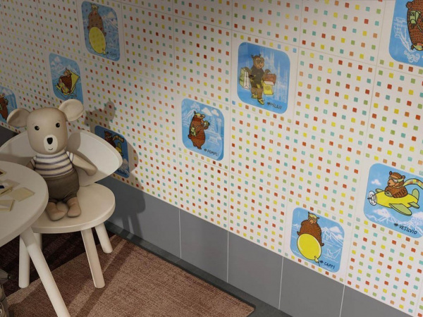 На фото Плитка БОЛЬШОЕ ПУТЕШЕСТВИЕ (Kerama Marazzi)