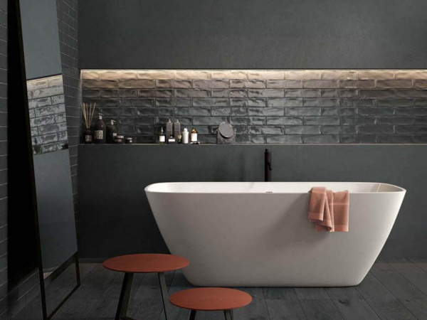 Керамогранит  CROSSROAD CHALK (ABK Ceramiche) На фото Плитка CROSSROAD CHALK (ABK Ceramiche)