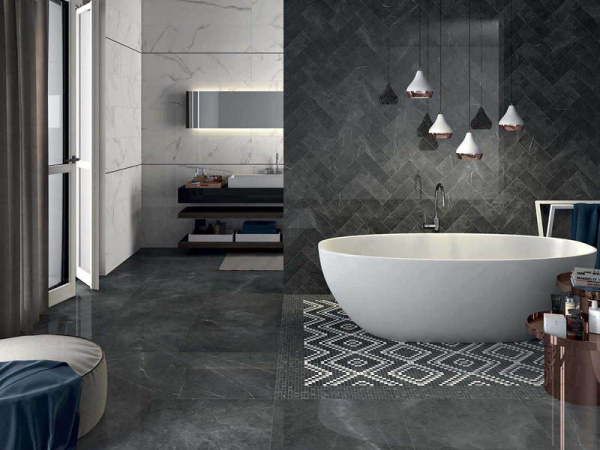 На фото Керамогранит SENSI (ABK Ceramiche)