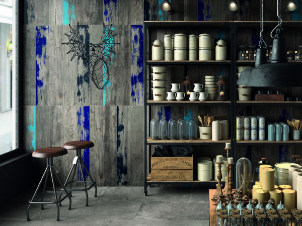 На фото Керамогранит DOLPHIN (ABK Ceramiche)