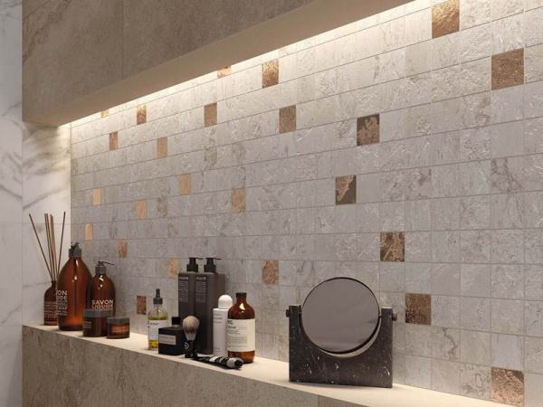 На фото Керамогранит ALPES RAW (ABK Ceramiche)