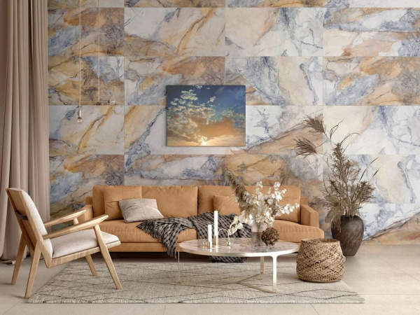 На фото Плитка ГРАНИТЕ ЛЮССО (Idalgo)