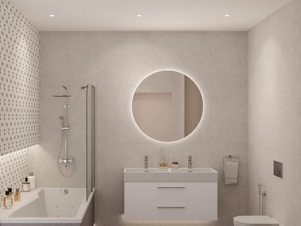 На фото Плитка 60*120 (Simpolo)