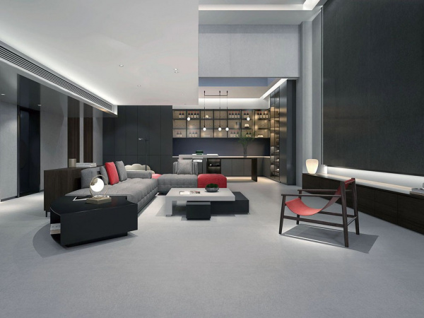 Керамогранит  SANDY GREY (Moreroom) На фото Плитка SANDY GREY (Moreroom)