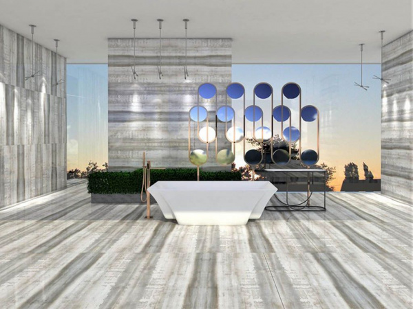 На фото Плитка 60*120 (Letera)