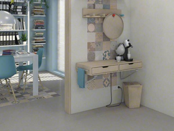 На фото Керамогранит ALPHA (Vives Ceramica)