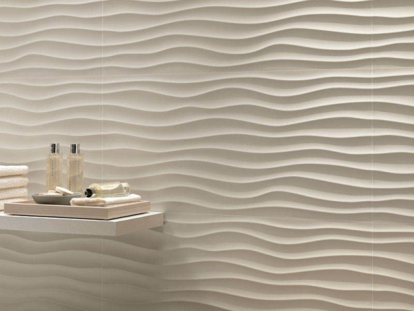 На фото Плитка 3D WALL (Atlas Concorde Италия)