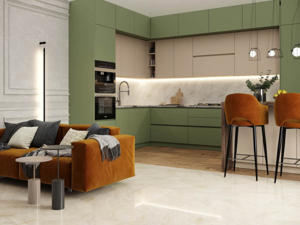 На фото Плитка 60*60 (LAPARET ИНДИЯ)