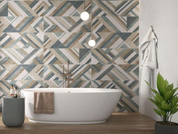 На фото Плитка AGERI/TREND/CR.CELLINI/HEX (Pamesa)