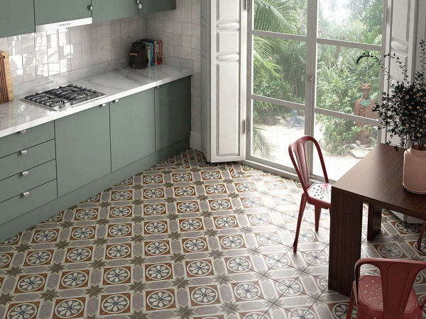 На фото Плитка  ART NOUVEAU (Equipe Ceramicas)