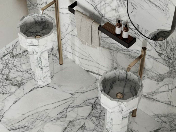 На фото Плитка SENSI SIGNORIA (ABK Ceramiche)