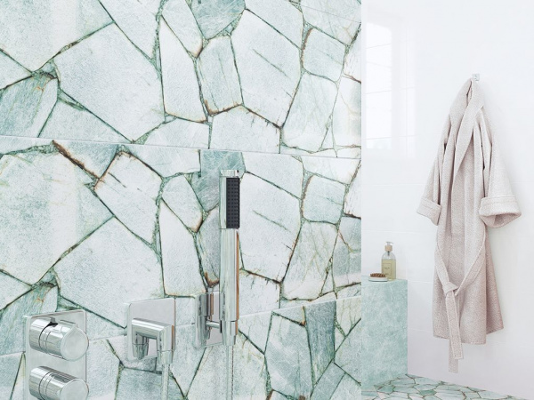 На фото Плитка AMAZONIT(Delacora)