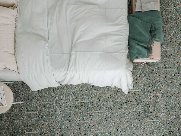 На фото Плитка TERRAZZO (Dna Tiles)