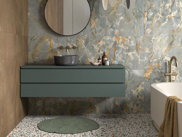 На фото Плитка SENSI SIGNORIA (ABK Ceramiche)