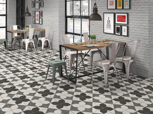 На фото Плитка OLD SCHOOL (Dual Gres)