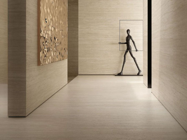 Керамогранит  TRAVERTINE ROMAN (Moreroom) На фото Плитка TRAVERTINE ROMAN (Moreroom)
