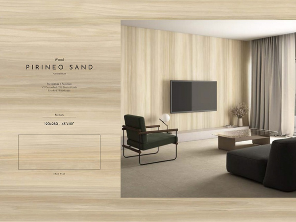 Плитка  PIRINEO BIG SIZES 120x280 (TAU Ceramica) На фото Плитка  PIRINEO BIG SIZES 120x280 (TAU Ceramica)