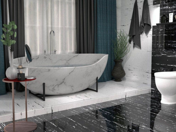 На фото Плитка 60*120 (Letera)