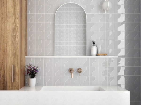 На фото Плитка CURVE (Equipe Ceramicas)